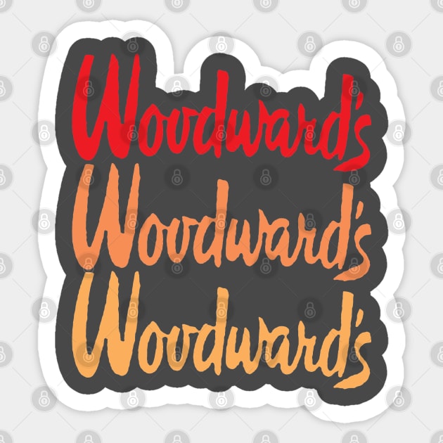 Woodwards Dept Store Vancouver Sticker by Midcenturydave